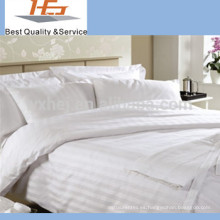 Cubierta de cama del diseño de la raya del algodón del precio de alta calidad del precio de descuento 100%